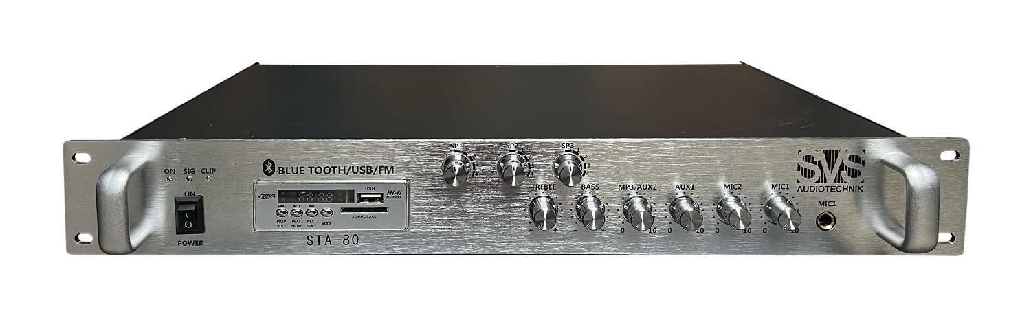SVS Audiotechnik STA-80 Микшер-усилитель для систем Public Address в Самарской области